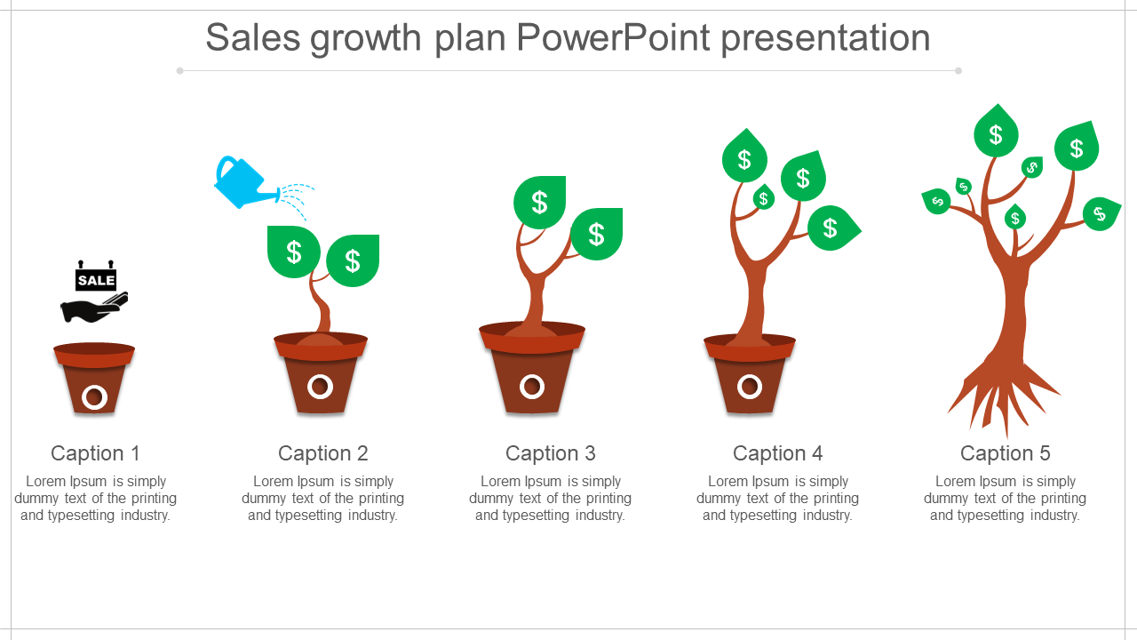 Sales Growth Plan PPT Template and Google Slide Themes 